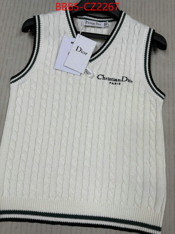 Clothing-Dior buy aaaaa cheap ID: CZ2267 $: 85USD