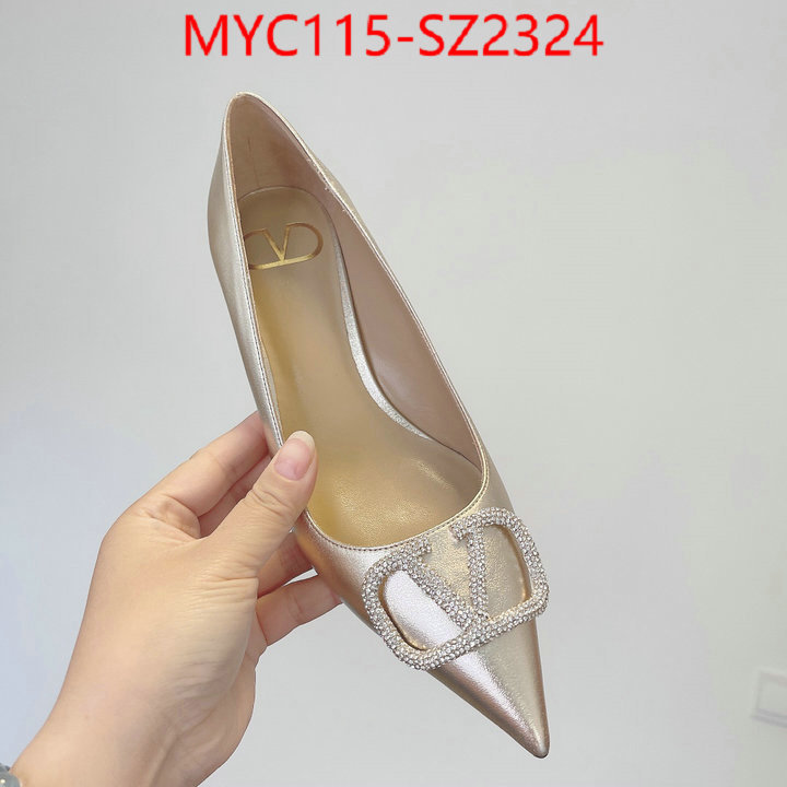 Women Shoes-Valentino top fake designer ID: SZ2324 $: 115USD