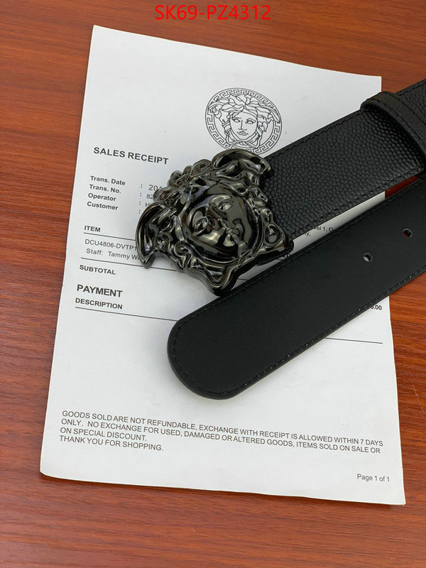 Belts-Versace sell high quality ID: PZ4312 $: 69USD