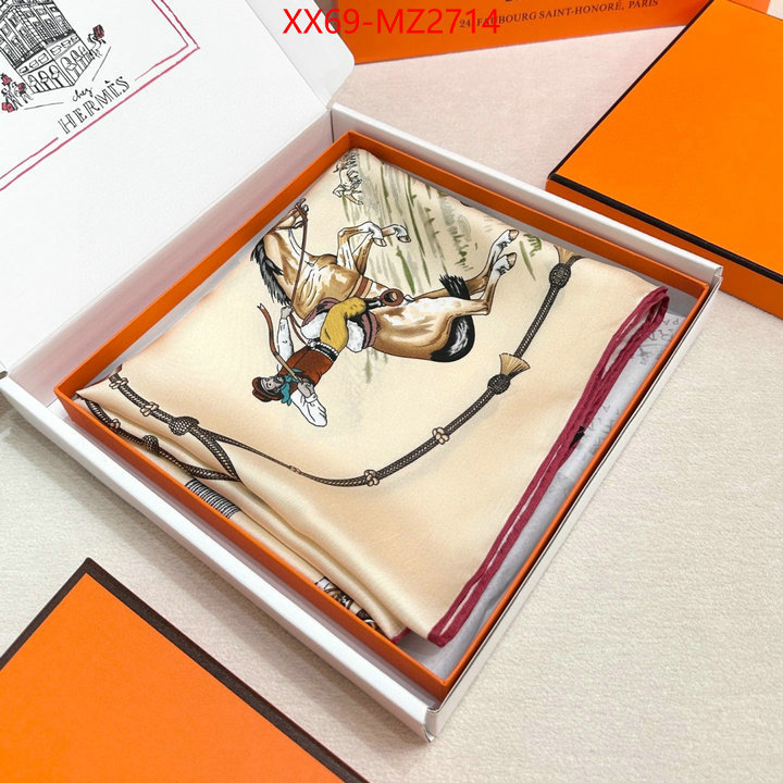 Scarf-Hermes 2024 perfect replica designer ID: MZ2714 $: 69USD