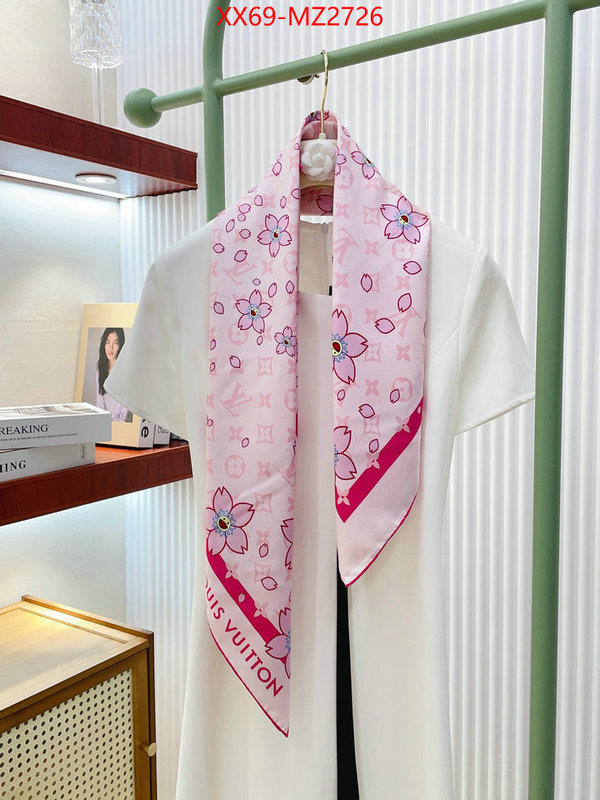 Scarf-LV designer replica ID: MZ2726 $: 69USD