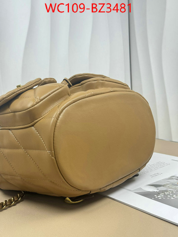 Coach Bags(4A)-Backpack- designer ID: BZ3481 $: 109USD,