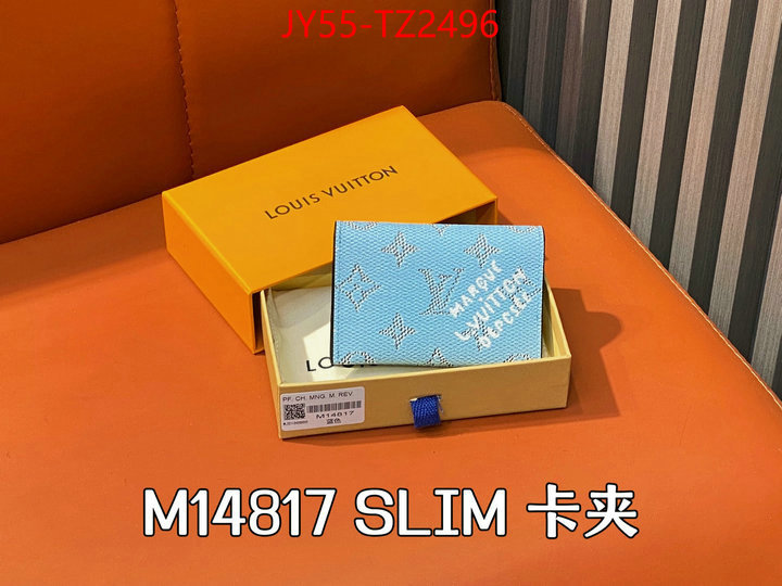 LV Bags(TOP)-Wallet where should i buy to receive ID: TZ2496 $: 55USD,