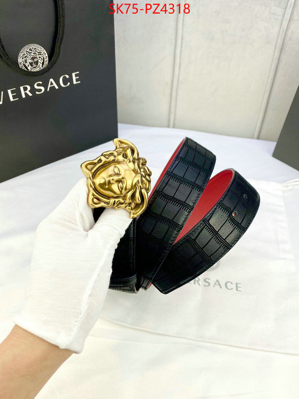 Belts-Versace top sale ID: PZ4318 $: 75USD
