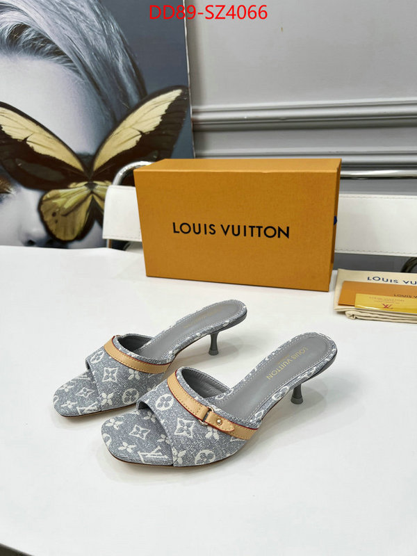 Women Shoes-LV luxury fashion replica designers ID: SZ4066 $: 89USD