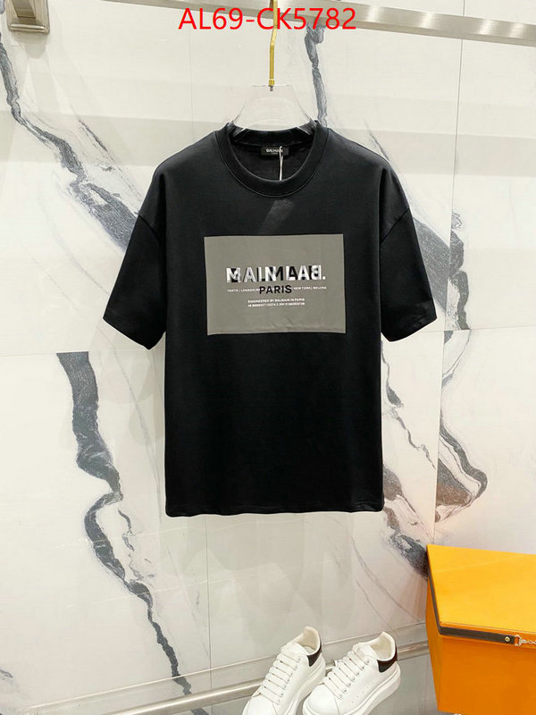 Clothing-Balmain best knockoff ID: CK5782 $: 69USD