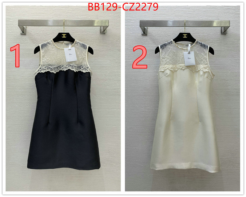 Clothing-Dior 2024 luxury replicas ID: CZ2279 $: 129USD