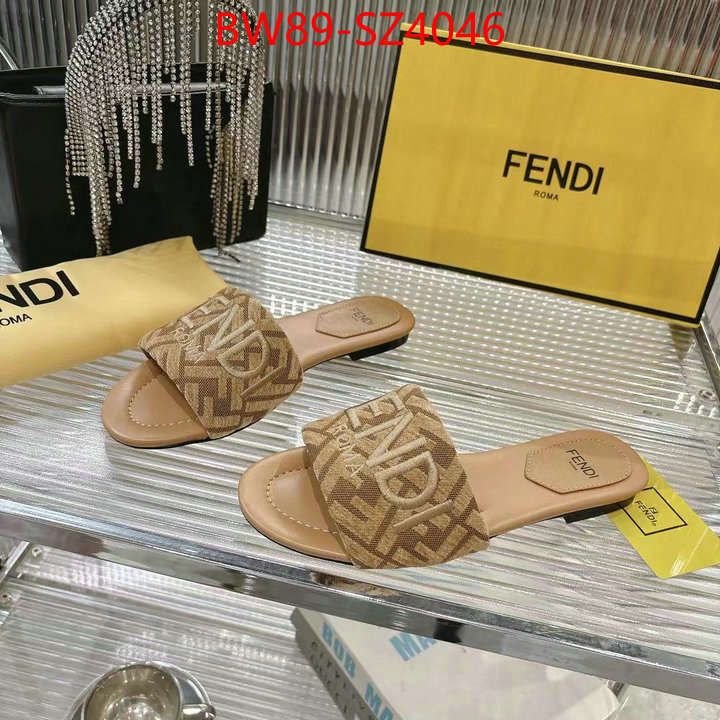Women Shoes-Fendi replica wholesale ID: SZ4046 $: 89USD