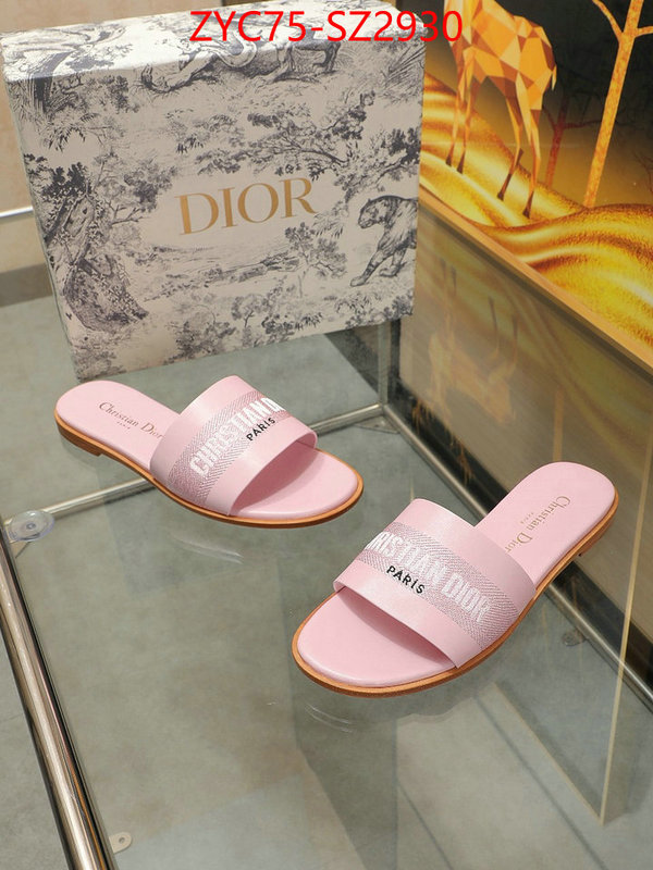 Women Shoes-Dior shop the best high authentic quality replica ID: SZ2930 $: 75USD
