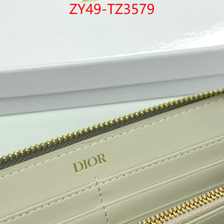 Dior Bags(4A)-Wallet- replica best ID: TZ3579 $: 49USD,