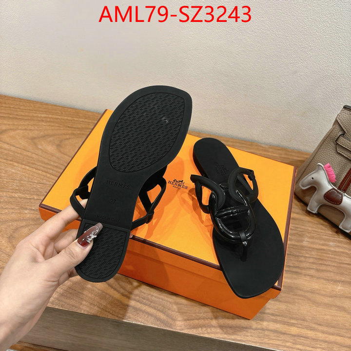 Women Shoes-Hermes designer 1:1 replica ID: SZ3243 $: 79USD