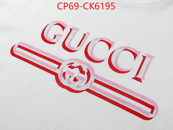 Clothing-Gucci designer fake ID: CK6195 $: 69USD