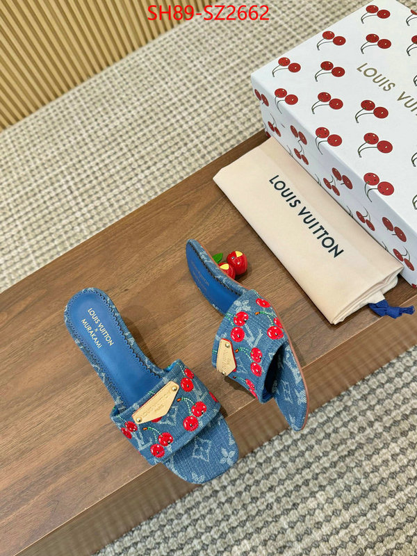 Women Shoes-LV the quality replica ID: SZ2662 $: 89USD