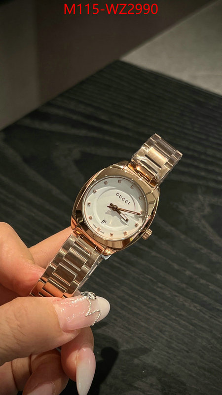 Watch(4A)-Gucci what 1:1 replica ID: WZ2990 $: 115USD