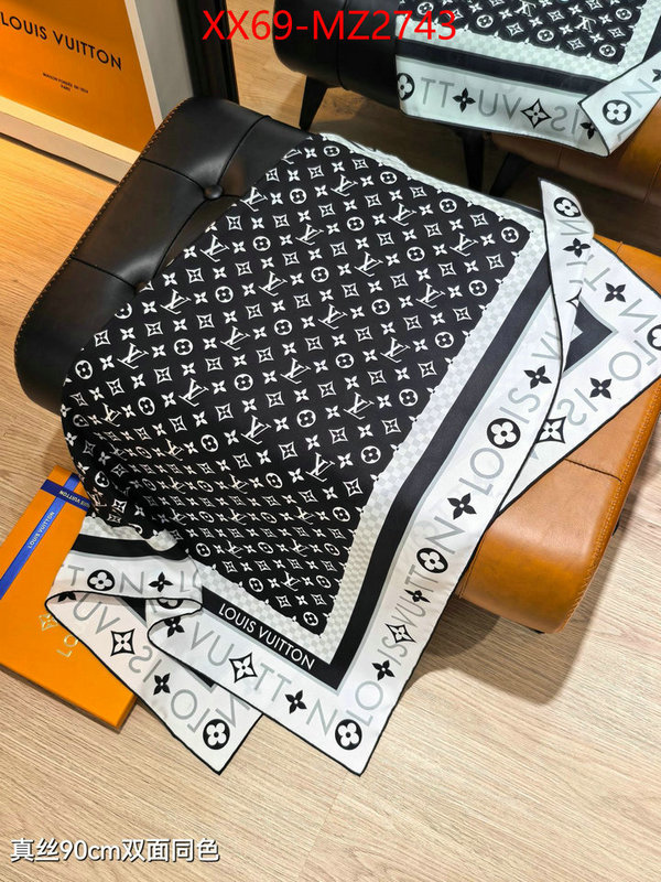 Scarf-LV luxury 7 star replica ID: MZ2743 $: 69USD