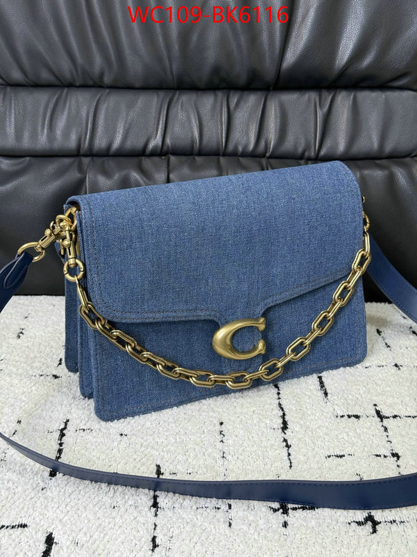 Coach Bags(4A)-Handbag- fake aaaaa ID: BK6116 $: 109USD,