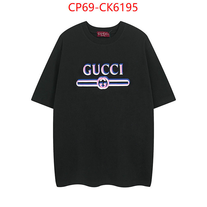 Clothing-Gucci designer fake ID: CK6195 $: 69USD