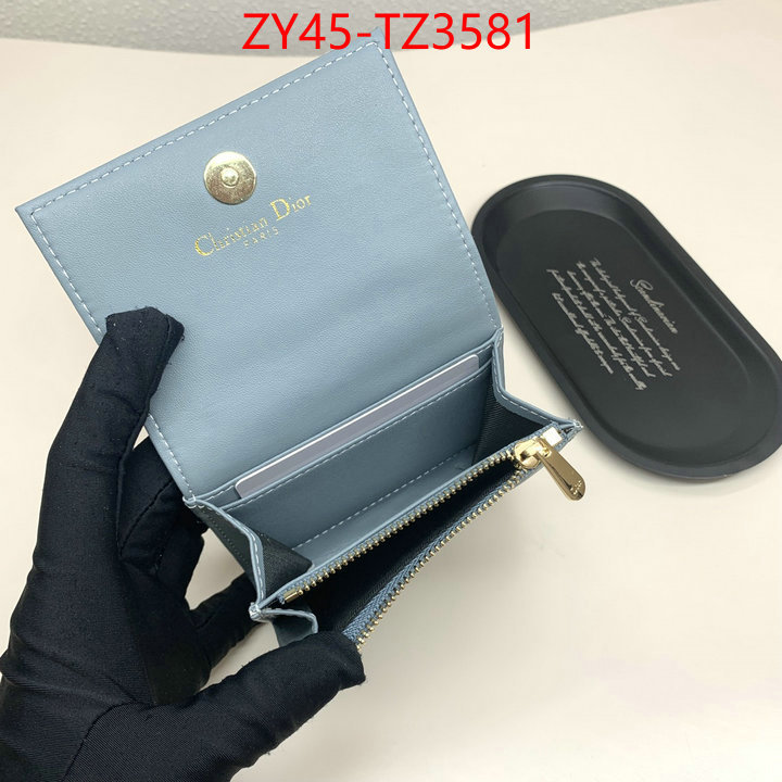 Dior Bags(4A)-Wallet- high quality aaaaa replica ID: TZ3581 $: 45USD,