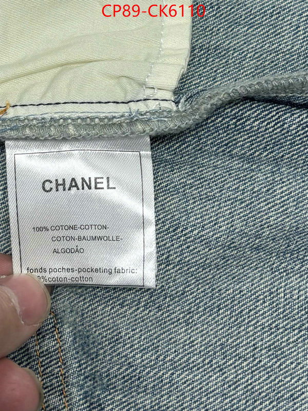 Clothing-Chanel mirror quality ID: CK6110 $: 89USD