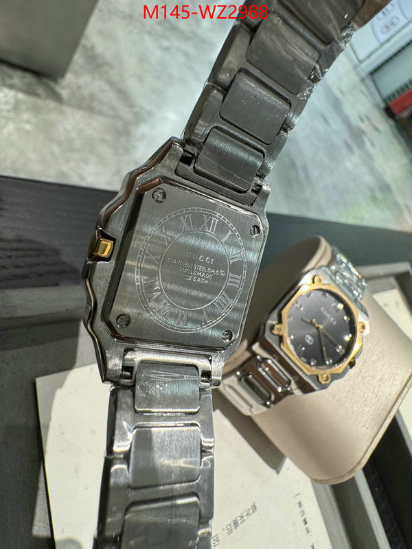Watch(4A)-Gucci aaaaa+ quality replica ID: WZ2988 $: 145USD
