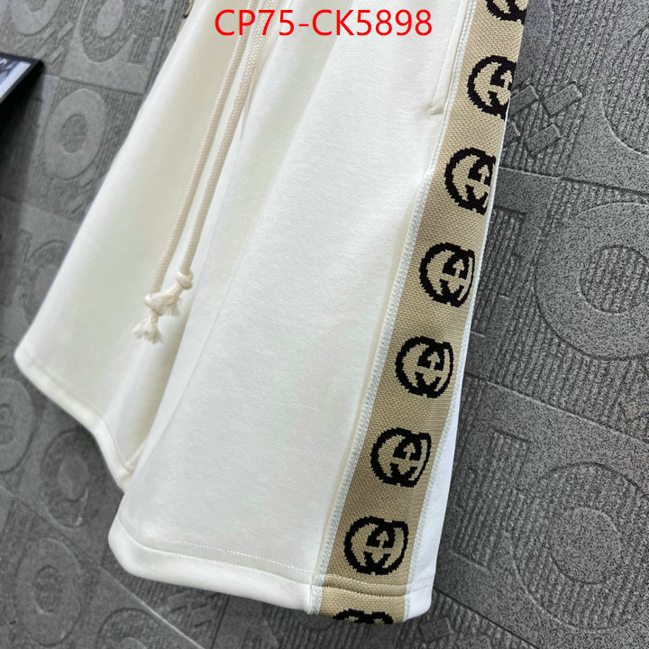 Clothing-Gucci best replica ID: CK5898 $: 75USD