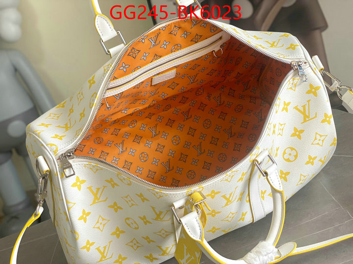 LV Bags(TOP)-Keepall BandouliRe 45-50- fake cheap best online ID: BK6023 $: 245USD,