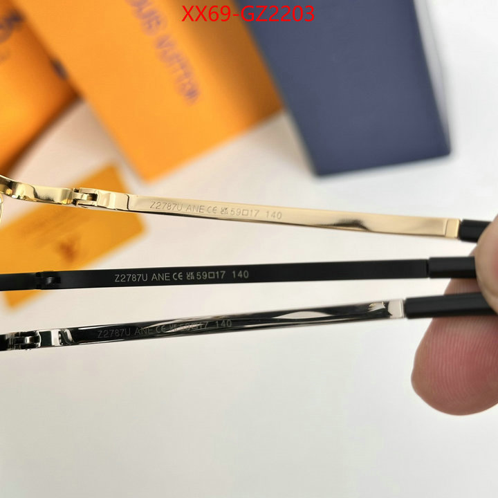 Glasses-LV luxury cheap ID: GZ2203 $: 69USD