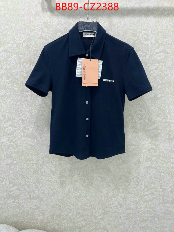 Clothing-MIU MIU shop designer ID: CZ2388 $: 89USD