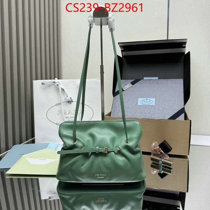 Prada Bags(TOP)-Crossbody- 7 star ID: BZ2961 $: 239USD,