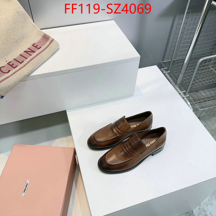 Women Shoes-Miu Miu 2024 replica wholesale cheap sales online ID: SZ4069 $: 119USD
