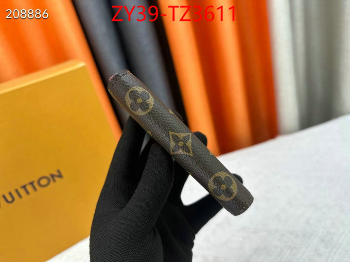 LV Bags(4A)-Wallet cheap ID: TZ3611 $: 39USD,