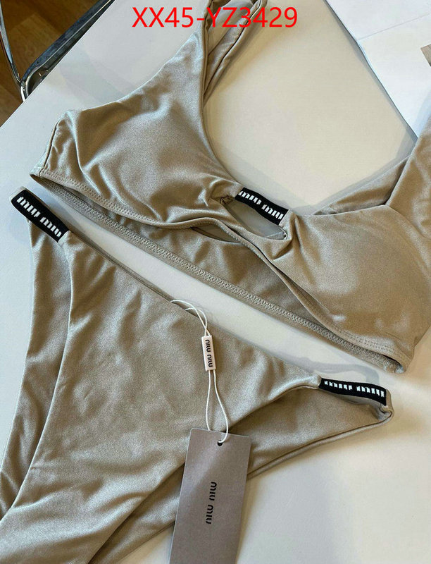 Swimsuit-Miu Miu is it illegal to buy dupe ID: YZ3429 $: 45USD