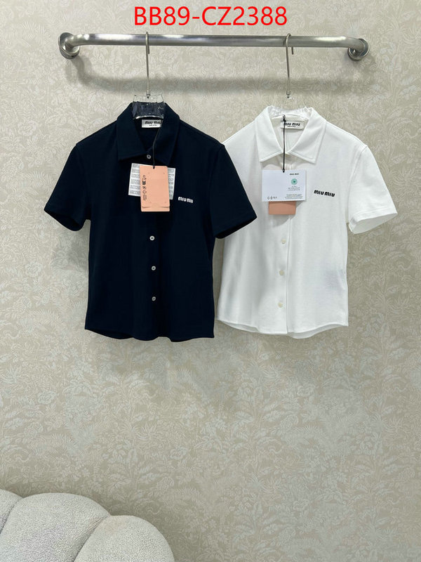 Clothing-MIU MIU shop designer ID: CZ2388 $: 89USD