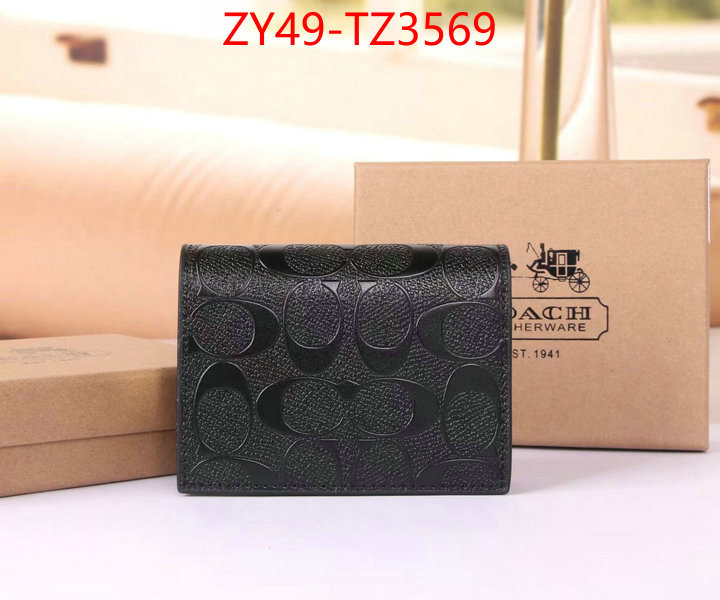 Coach Bags(4A)-Wallet what ID: TZ3569 $: 49USD,