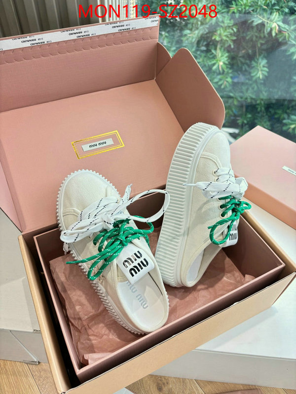 Women Shoes-Miu Miu where can you buy replica ID: SZ2048 $: 119USD