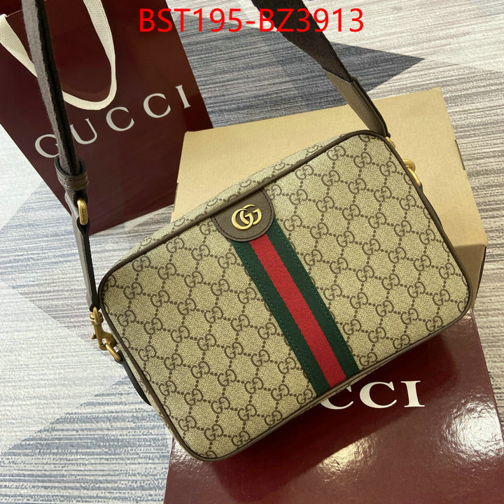 Gucci Bags(TOP)-Crossbody- buy replica ID: BZ3913 $: 195USD,