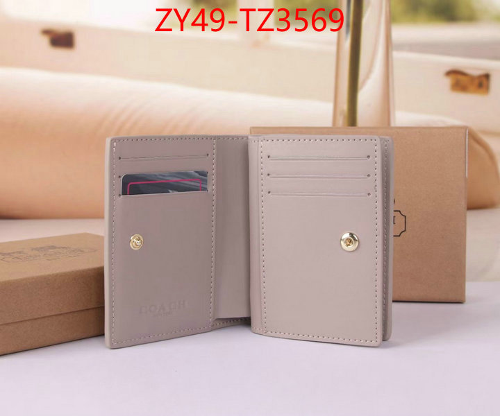 Coach Bags(4A)-Wallet what ID: TZ3569 $: 49USD,