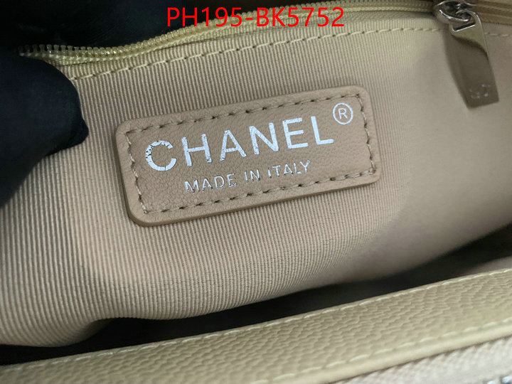 Chanel(TOP)-Tote Bag fashion ID: BK5752 $: 195USD,