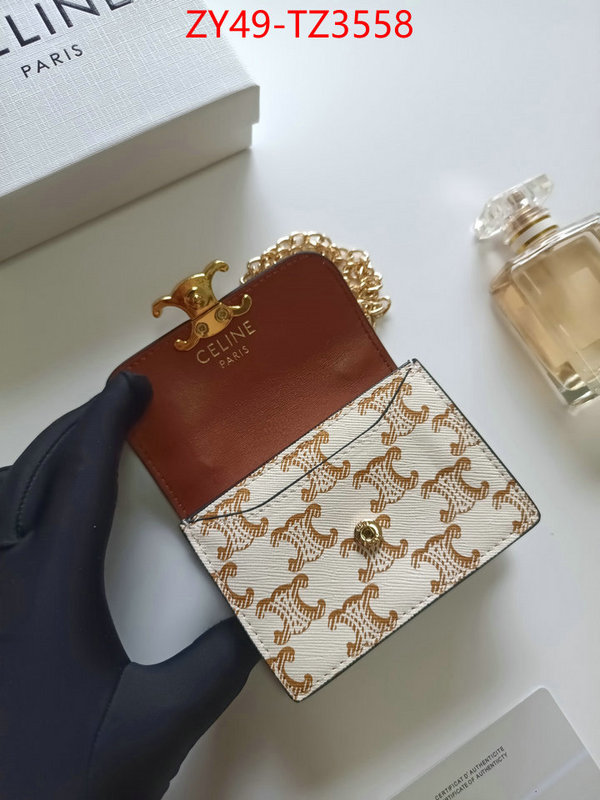 CELINE Bags(4A)-Wallet designer high replica ID: TZ3558 $: 49USD,