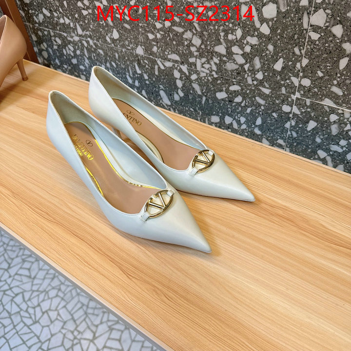 Women Shoes-Valentino high quality perfect ID: SZ2314 $: 115USD
