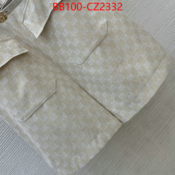 Clothing-Gucci wholesale sale ID: CZ2332 $: 100USD
