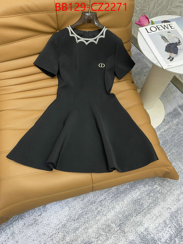 Clothing-Dior high quality aaaaa replica ID: CZ2271 $: 129USD