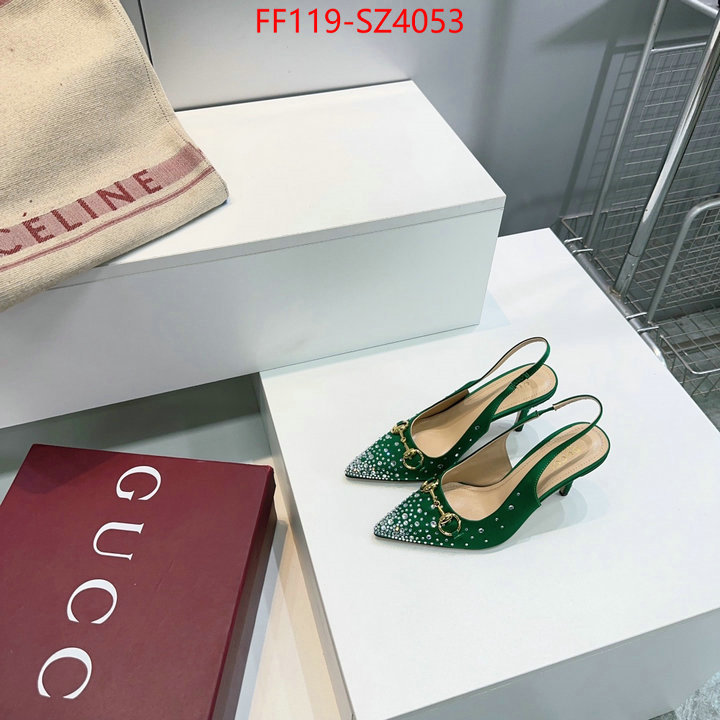 Women Shoes-Gucci highest product quality ID: SZ4053 $: 119USD