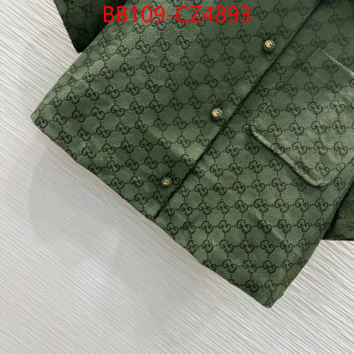 Clothing-Gucci replica best ID: CZ4893 $: 109USD