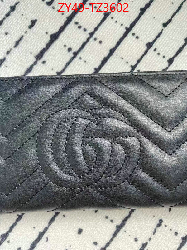 Gucci Bags(4A)-Wallet- aaaaa replica ID: TZ3602 $: 49USD,