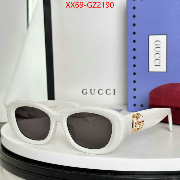 Glasses-Gucci replica 1:1 high quality ID: GZ2190 $: 69USD