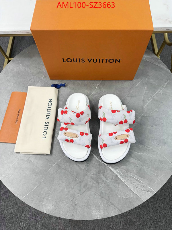 Women Shoes-LV how to buy replcia ID: SZ3663 $: 100USD