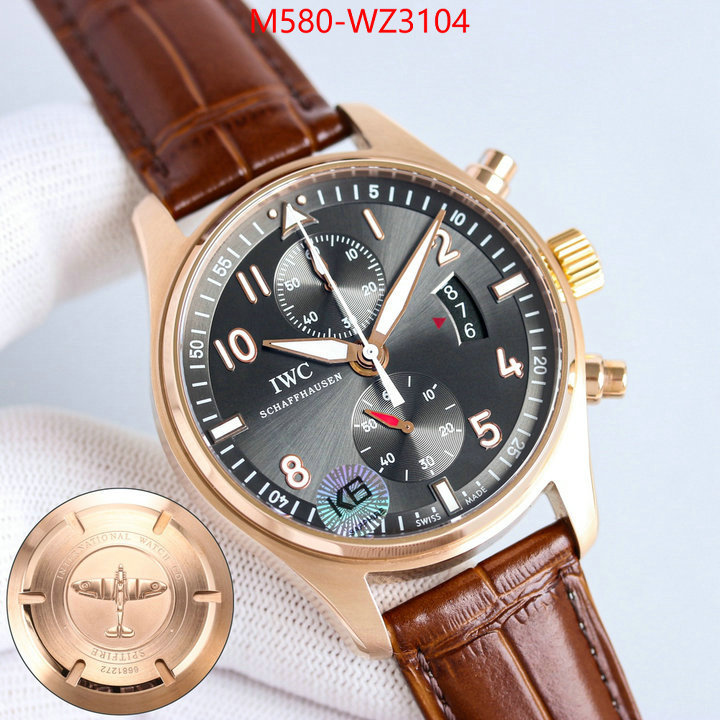 Watch(TOP)-IWC what's the best place to buy replica ID: WZ3104 $: 580USD
