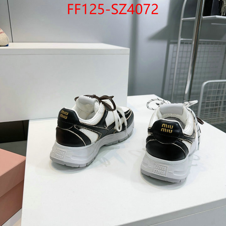 Women Shoes-Miu Miu best quality replica ID: SZ4072 $: 125USD