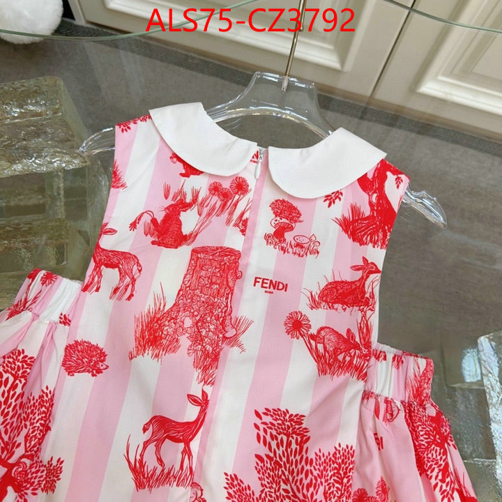 Kids clothing-Fendi shop now ID: CZ3792 $: 75USD